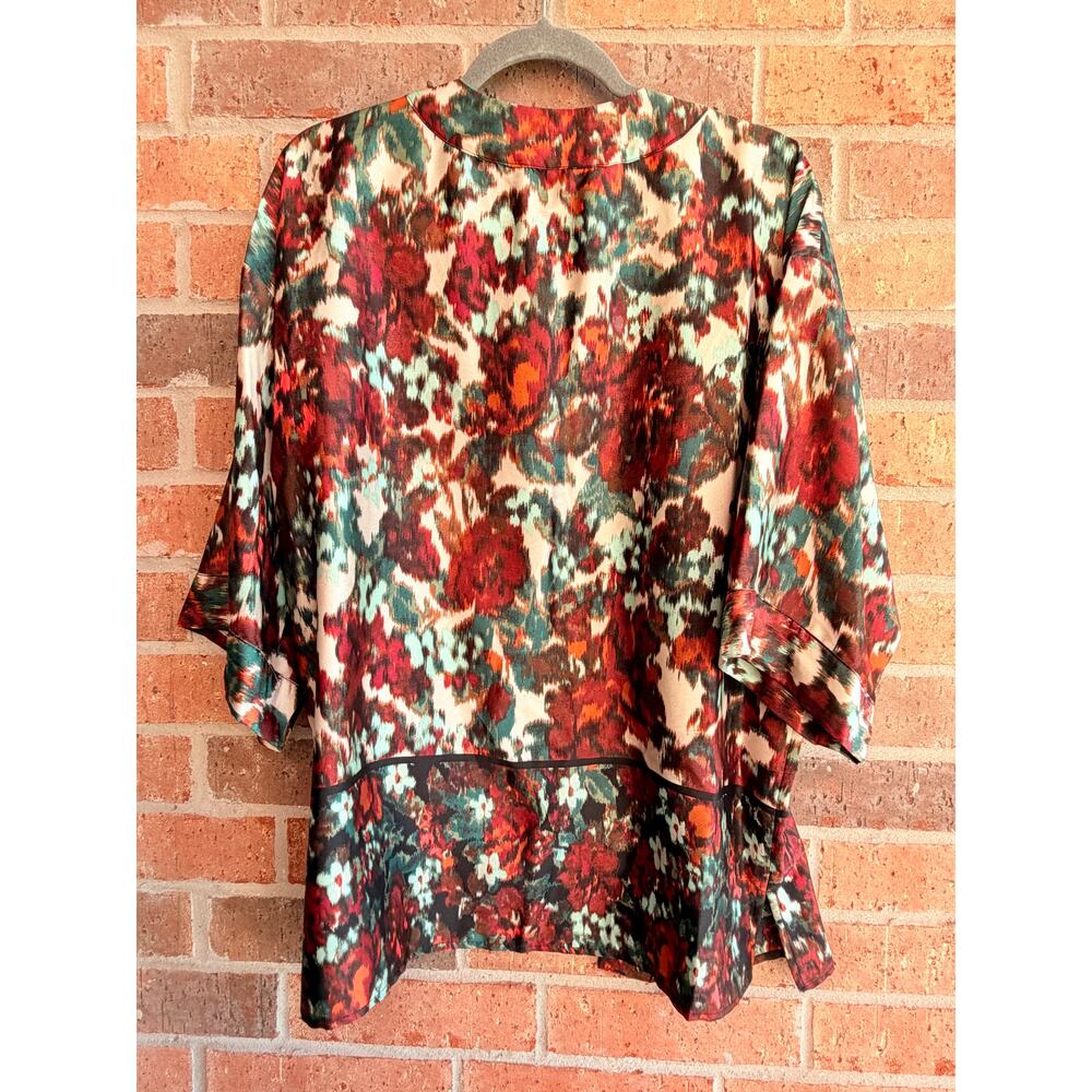 Slim Factor Colorful Kimono Size Medium New With Tag - Picture 2 of 4
